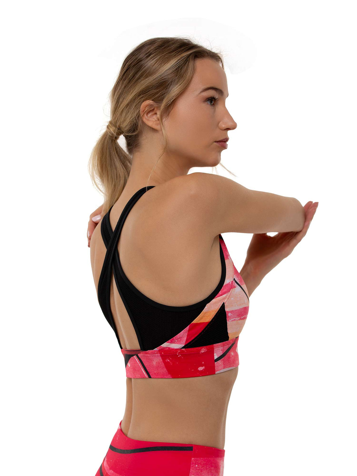 ELLE High-Impact Compression Sports Bra