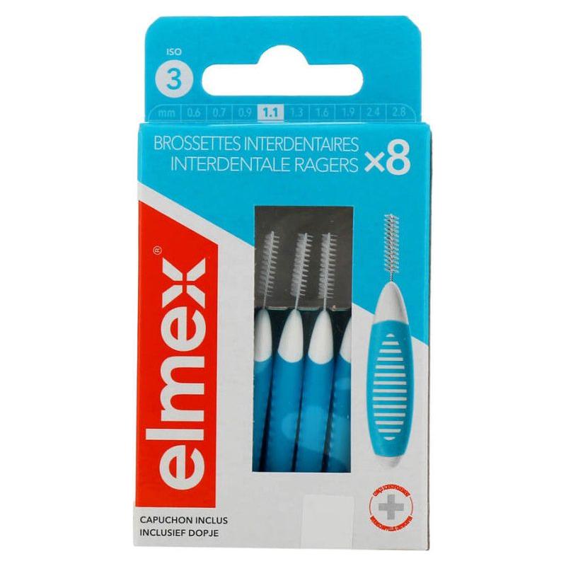 Elmex Interdental Brushes 1.1mm x8