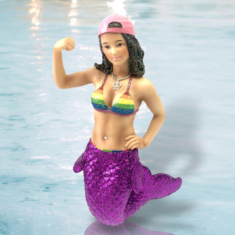 RETIRING Empowered Mermaid Ornament by December Diamonds