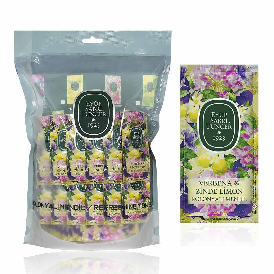 Eyup Sabri Tuncer Verbena & Lively Lemon Scented Refreshing Wipes – 150 Pack
