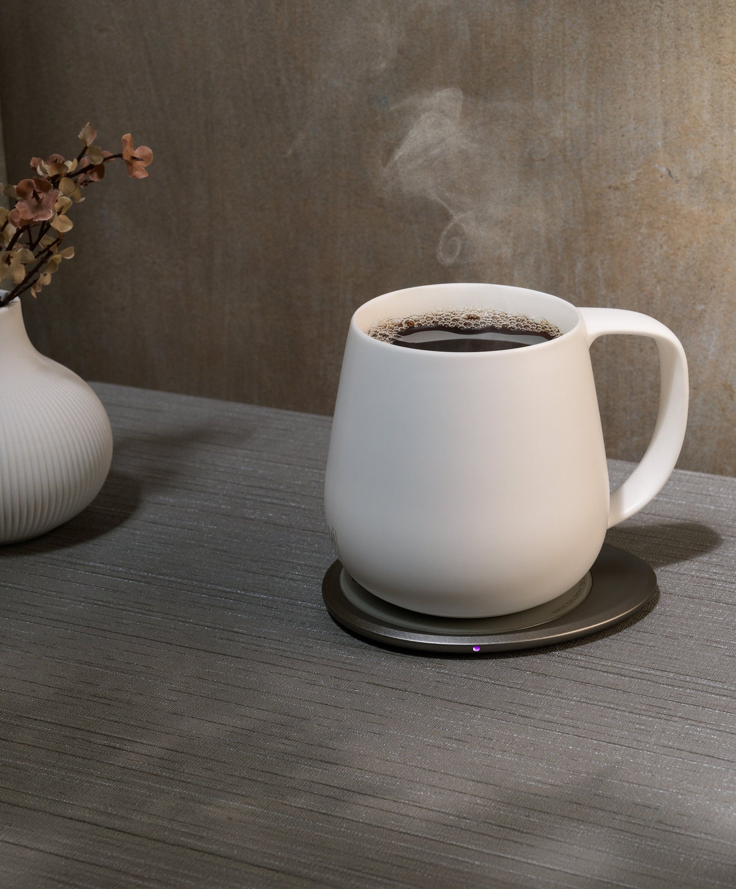 Ui+ Self-heating Mug Set - Jasmine White (SD)