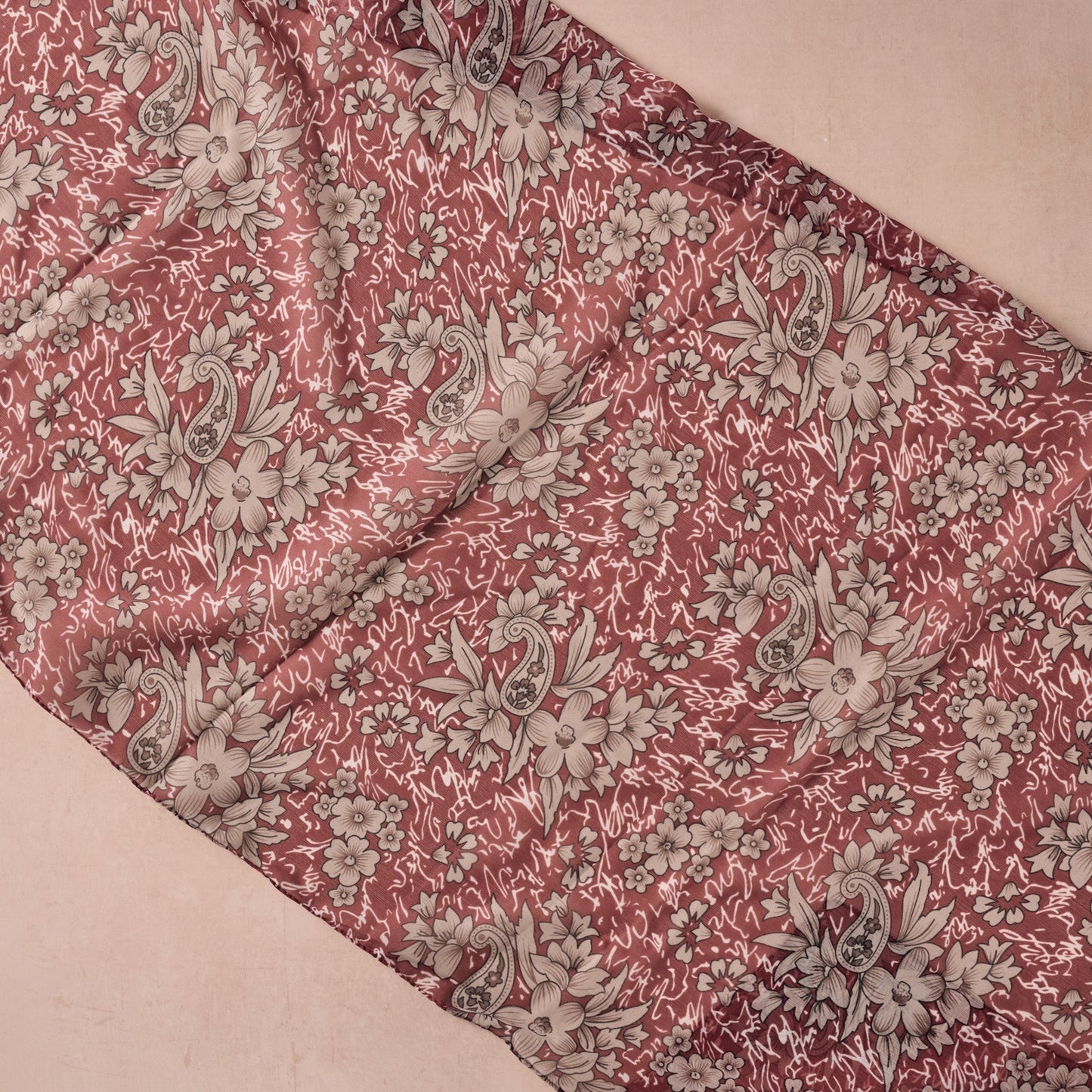 Mala Vine Chiffon Scarf