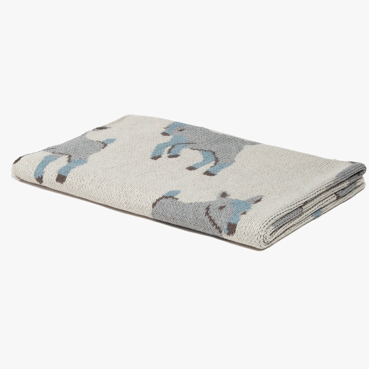 Baby Goat - Cotton Knit Blanket