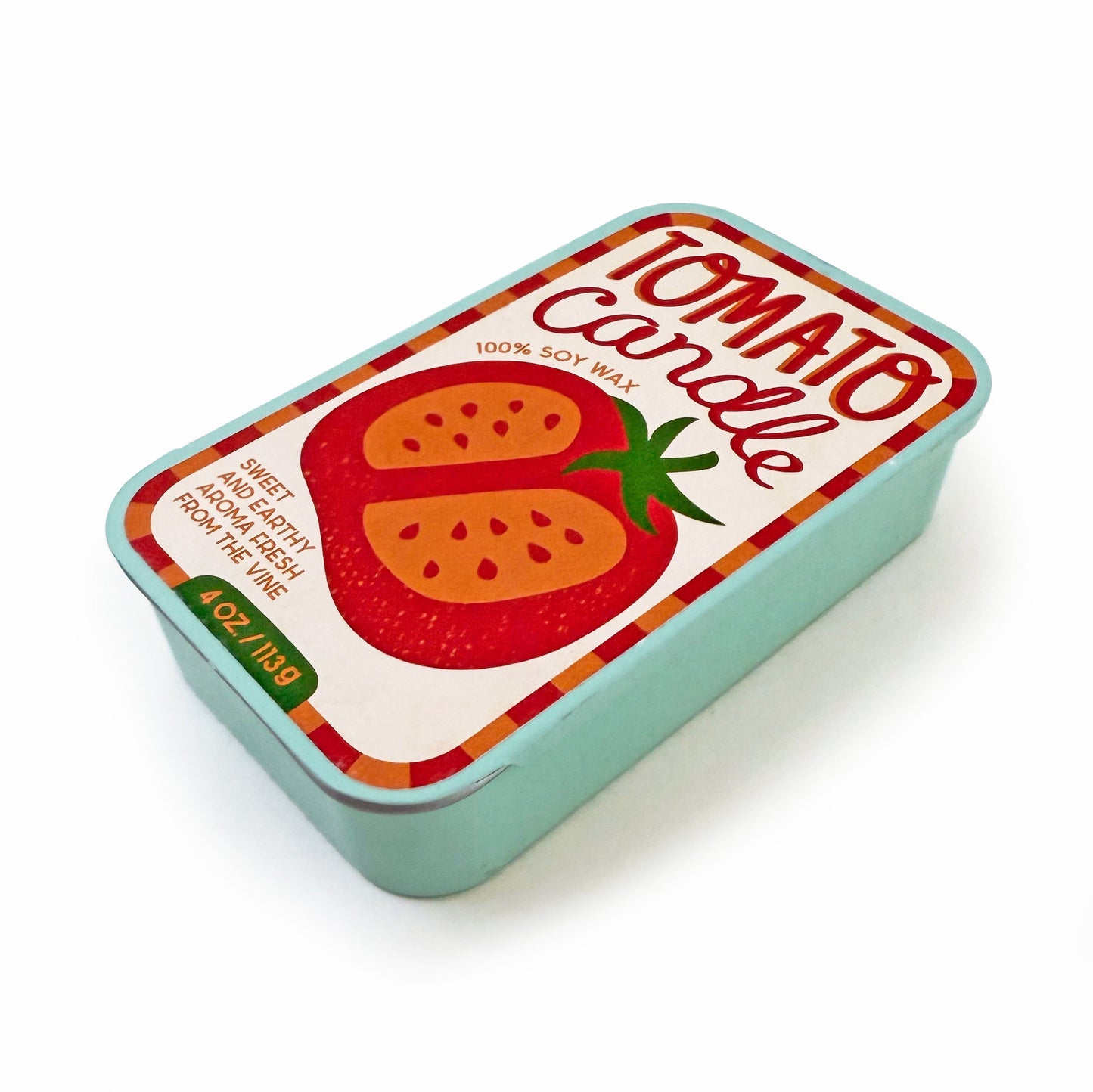 Tomato Candle & Cheese Tote Gift Set