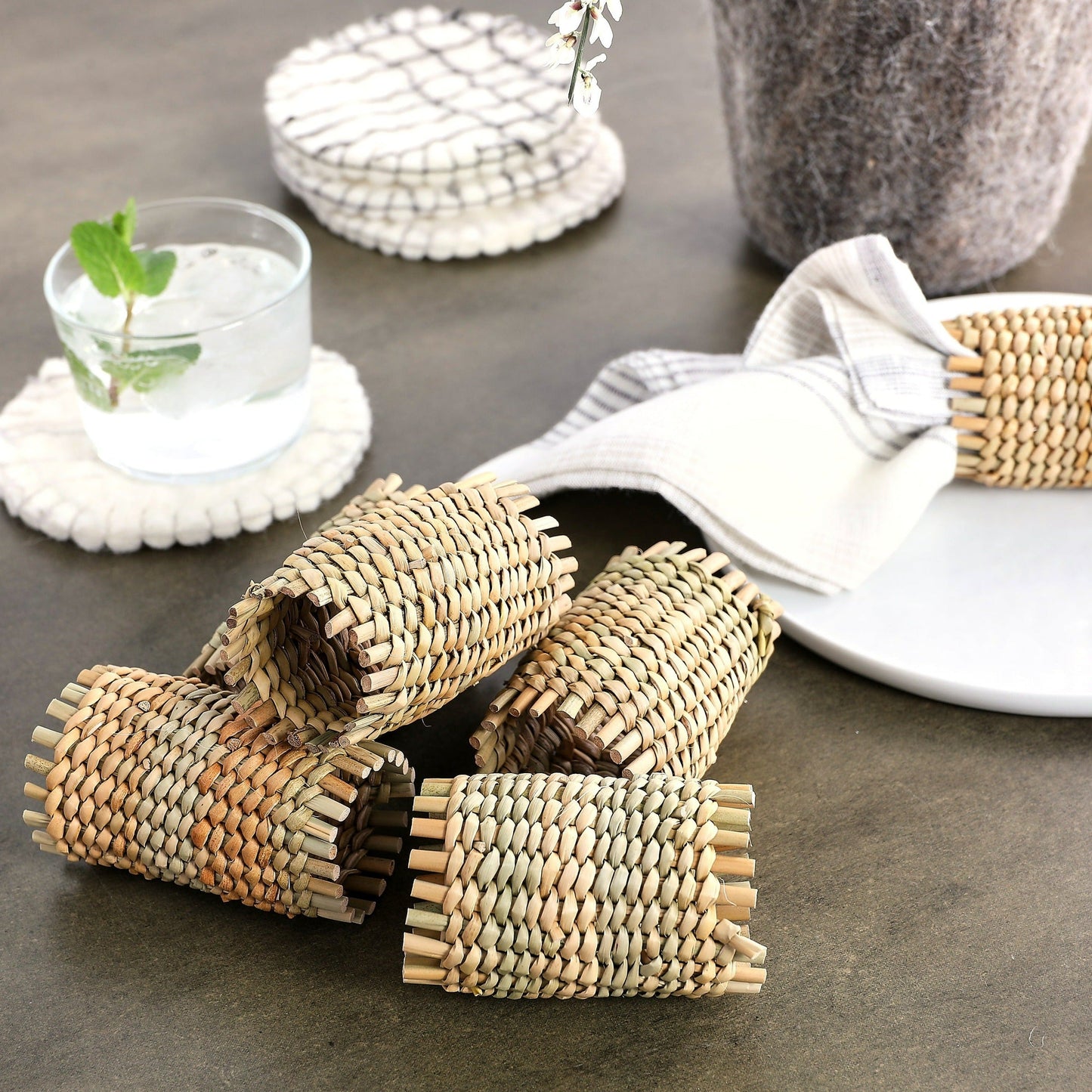 Xhosa Napkin Holders - Set of 4