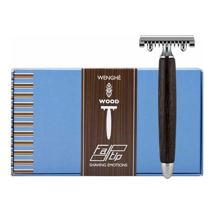 Fatip Double Edge Safety Razor Wood Wenghe