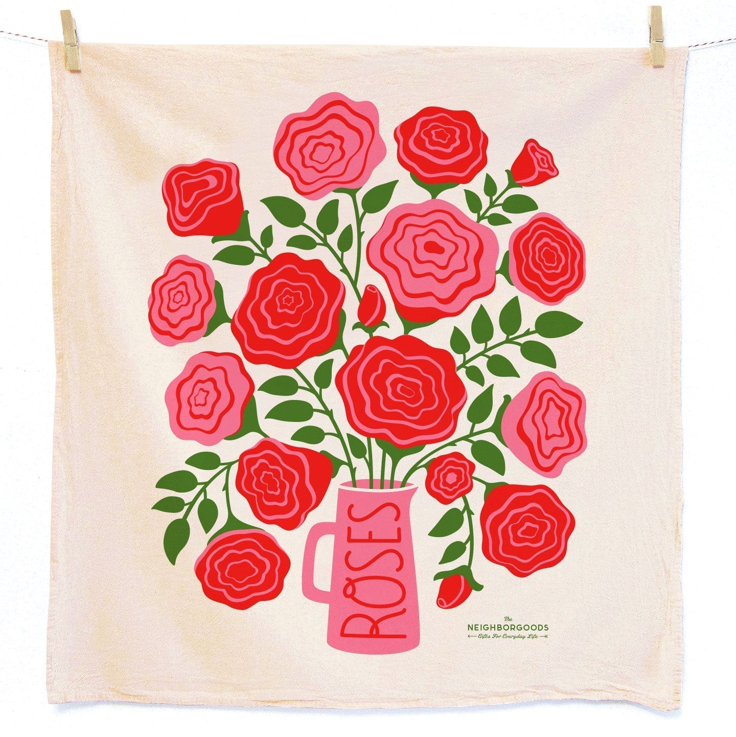 Flower Garden - Dish Towel Set of 2