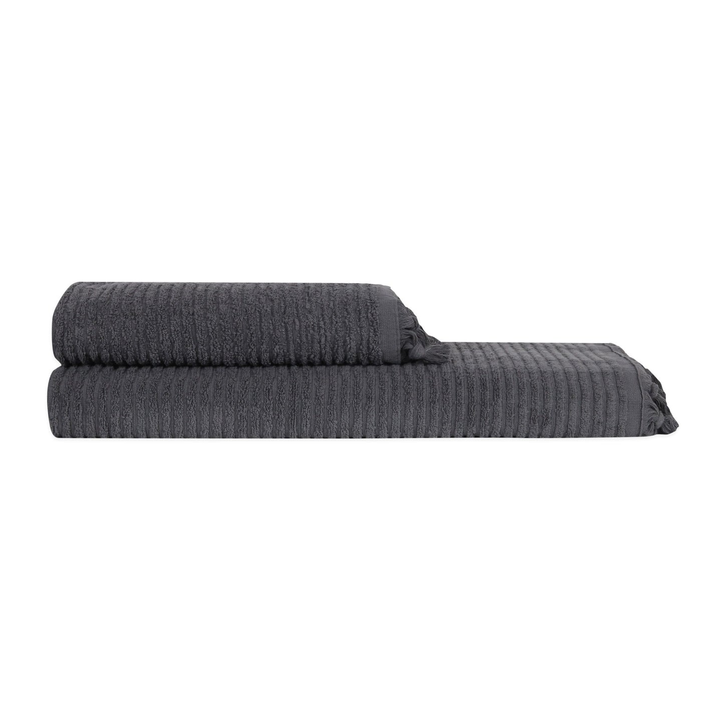Ribbed Loom Terry Towel Set
