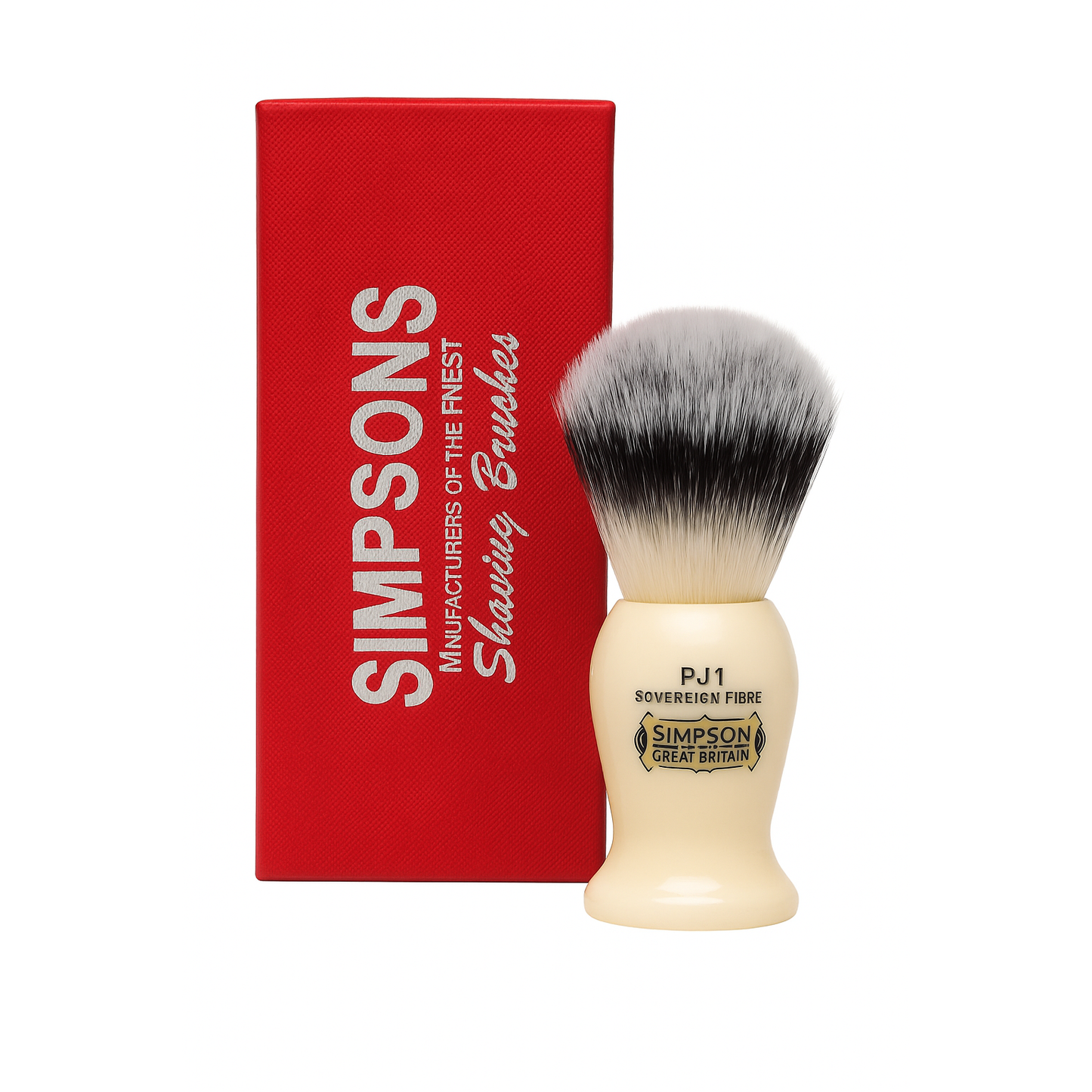 Simpson Persian Jar 1 Sovereign Grade Synthetic Fibre Shaving Brush