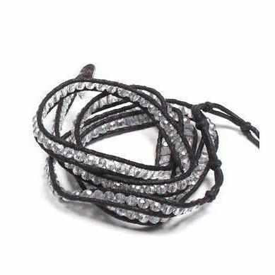 Five Wrap Leather Bracelet - Thailand