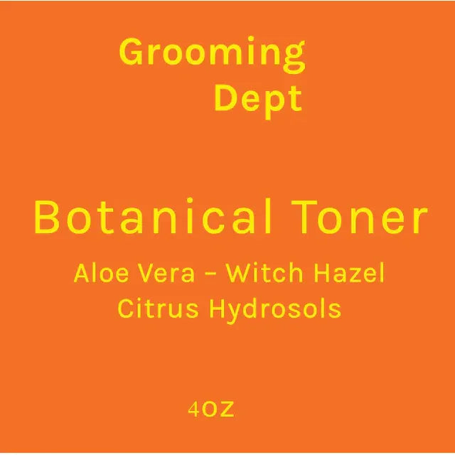Grooming Dept Citrus Hydrosols Botanical Toner 4 Oz - Osadia Concept Store