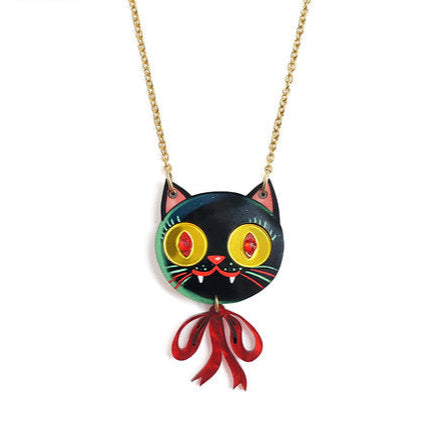 Vampire Kitten Necklace by Laliblue - Osadia Concept Store
