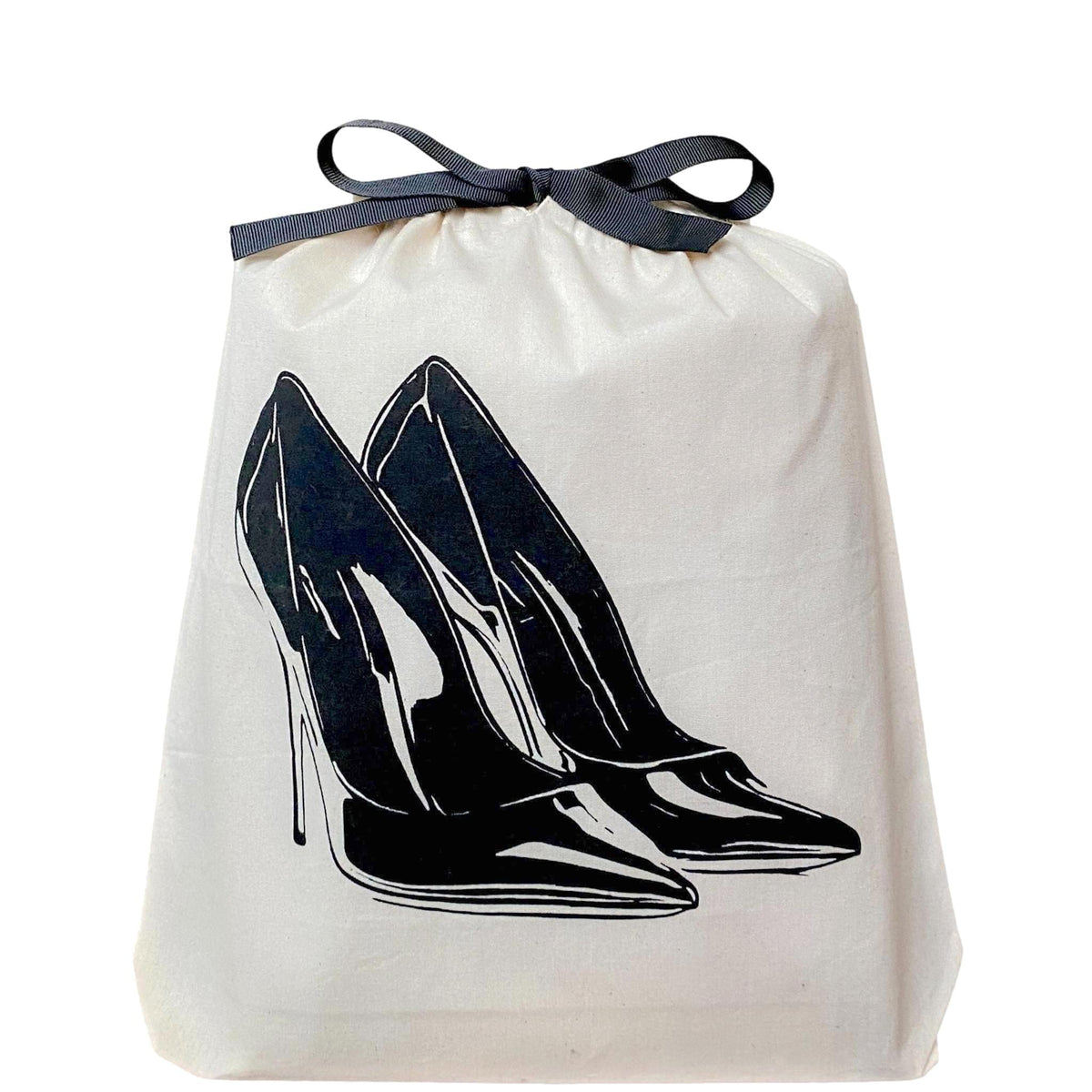 High Heel Pumps Shoe Bag – Cream