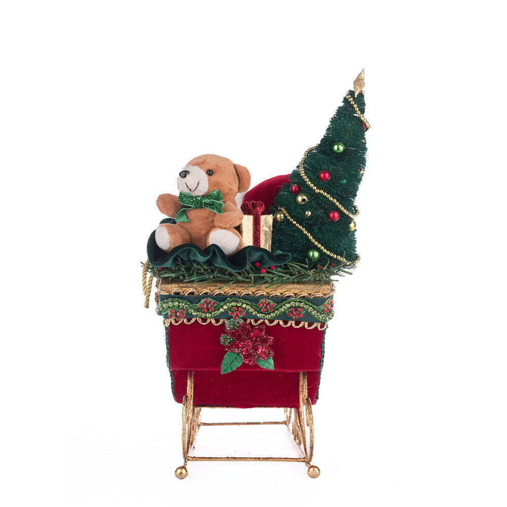 Holiday Magic Table Top Sleigh by Katherine's Collection