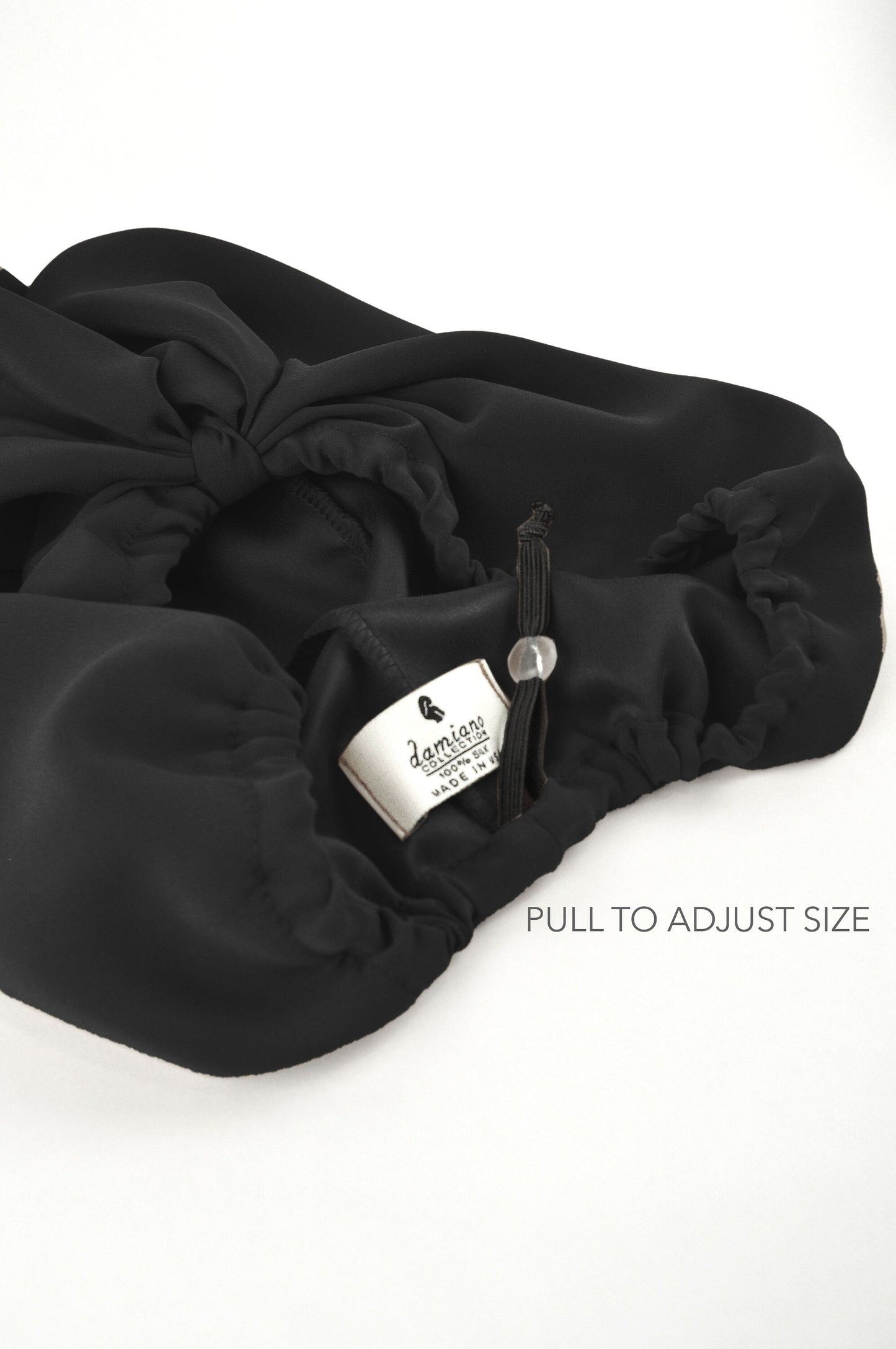 Machine Washable 100% Silk Hair Turban For Sleeping