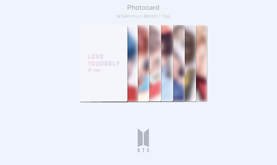 BTS ‘Love Yourself 承 'Her'’ Vinyl Lp