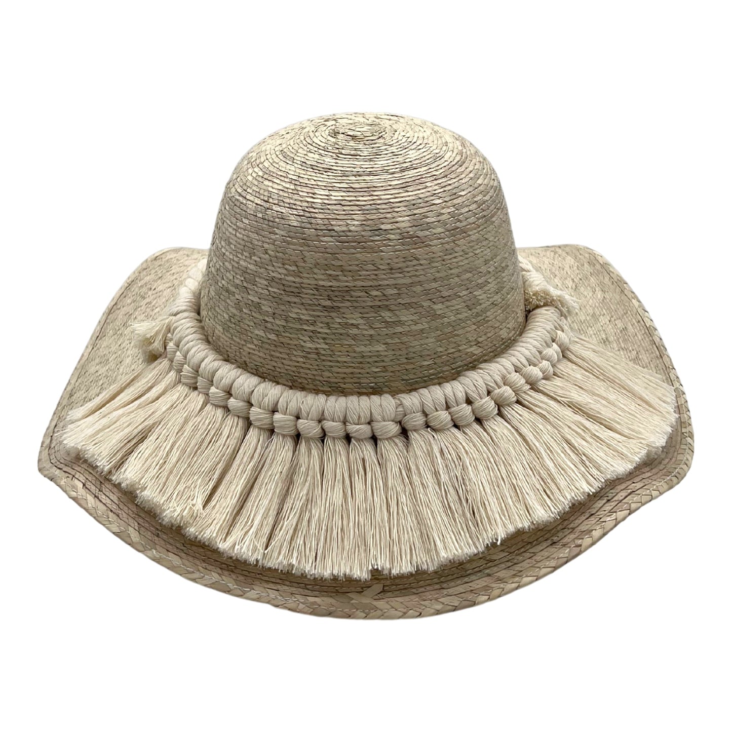 Floppy Palm Hat - Half Moon Band