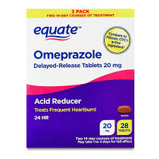 Omeprazole 20 mg Delayed-Release Tablets (28 Count)