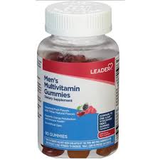 LEADER# MEN'S DAILY MULTIVITAMIN GUMMIES 80 CT