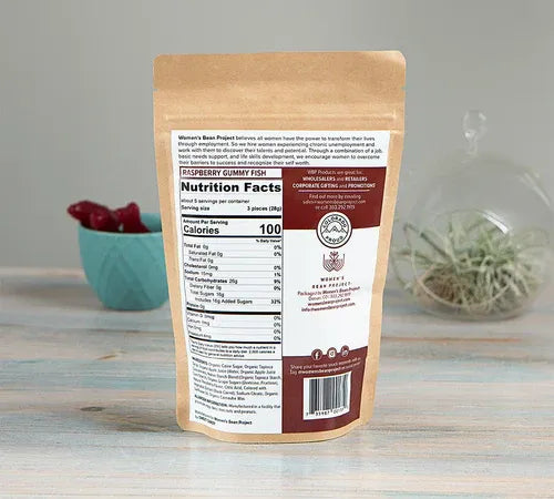 Raspberry Gummy Fish