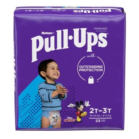 Huggies Pull-Ups Training Pants 2T-3T Boy 23/PK