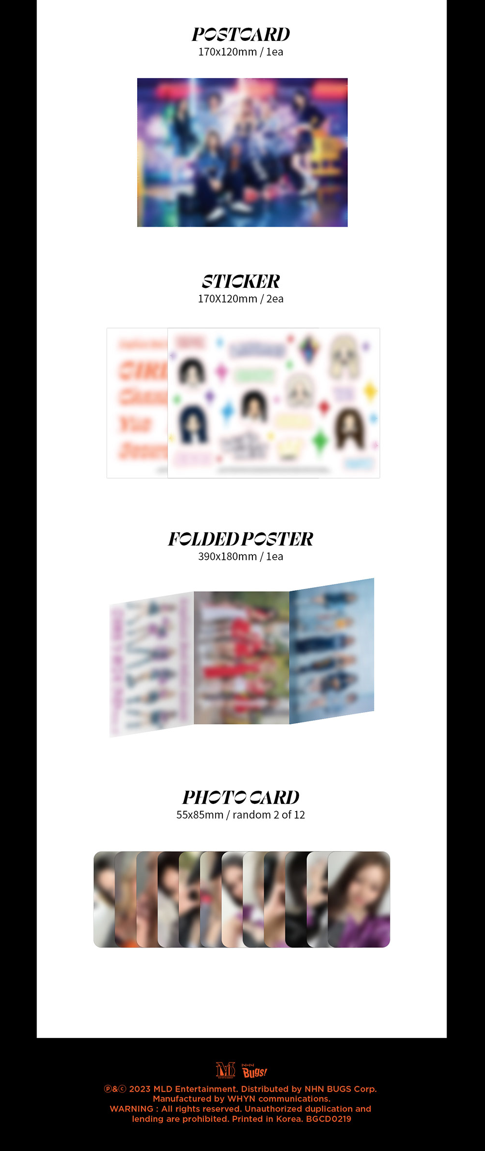 Lapillus 2nd Mini Album - Girl's Round Part. 2