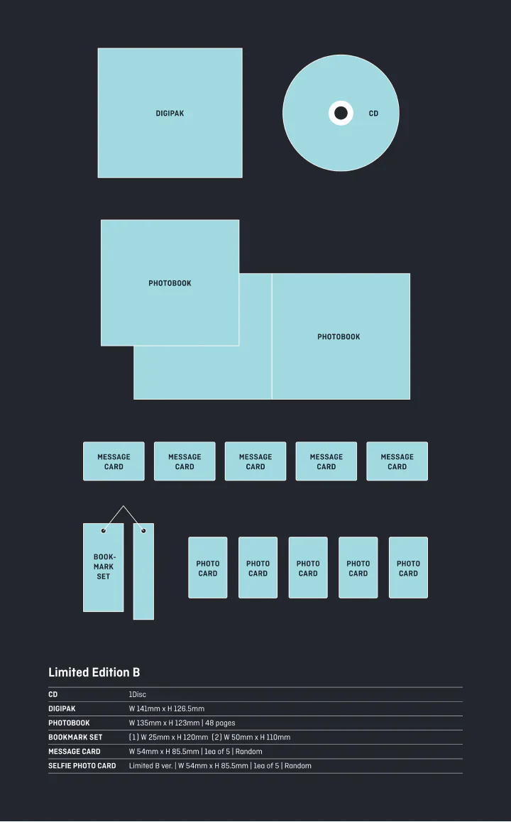 TXT 4th Single Japan Album - Chikai (3 Version Set)