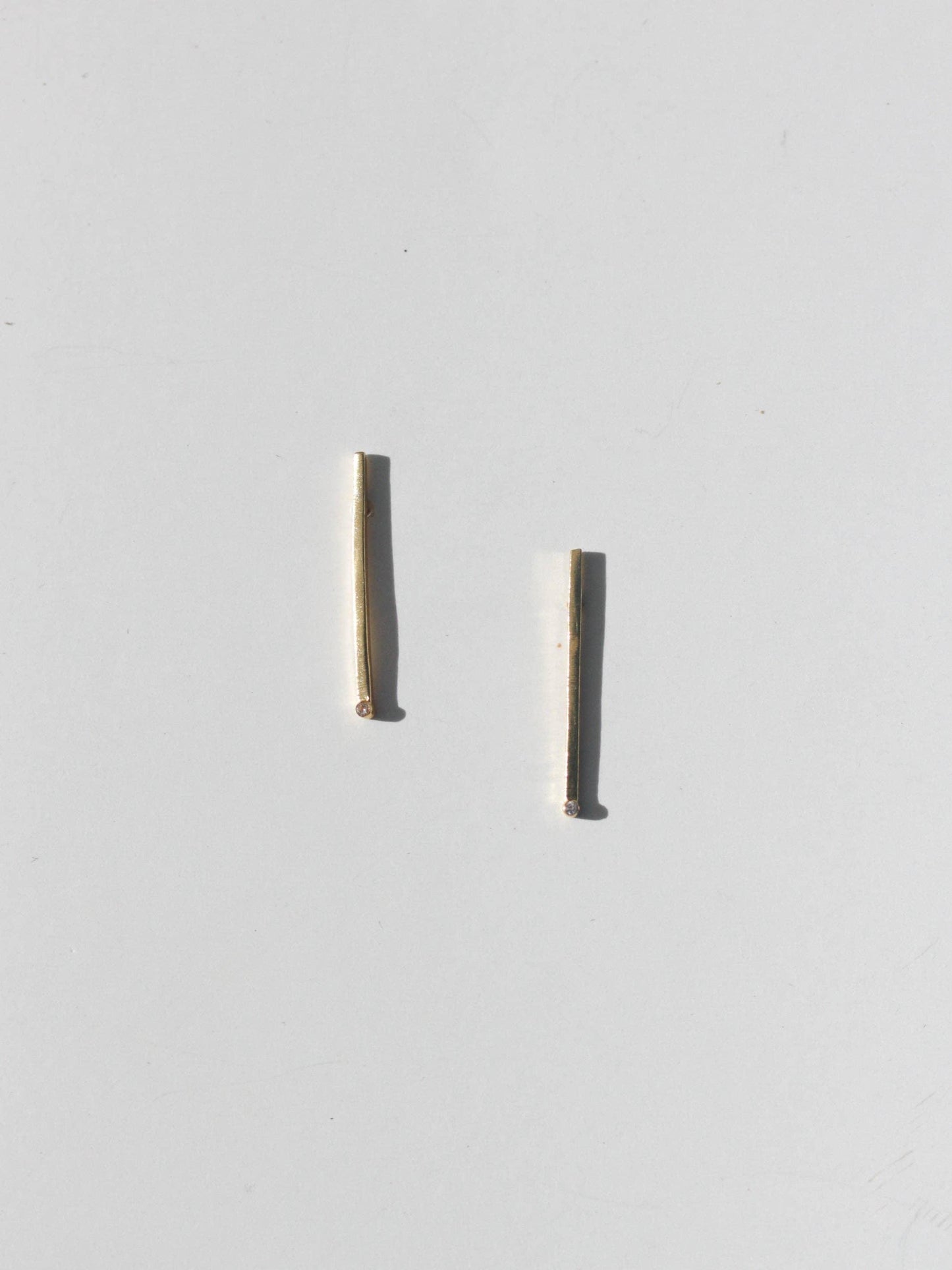 Luxe Gold Bar Earrings