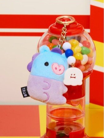 BTS x BT21 Official Baby Jelly Candy Bag Charm Doll