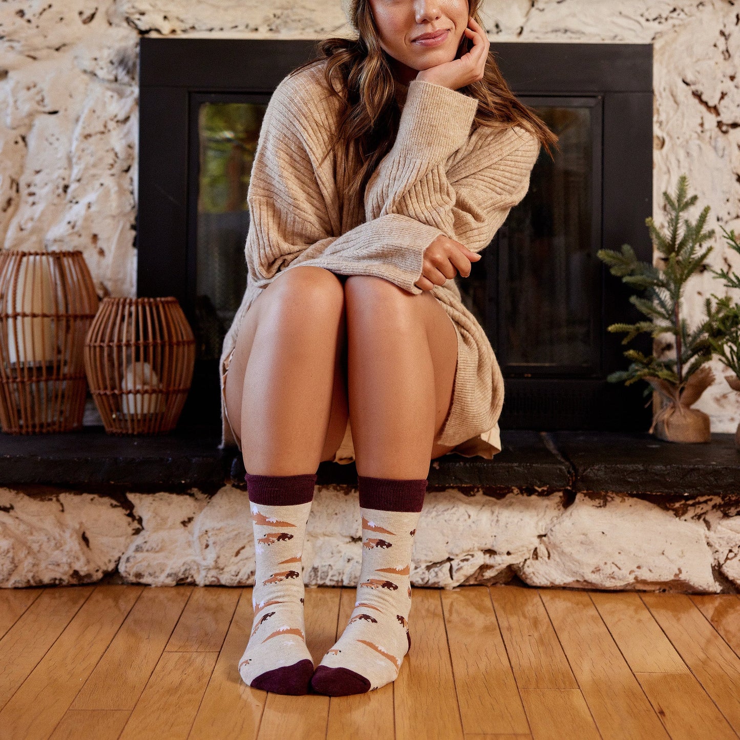 Socks that Protect Bison - Osadia Concept Store