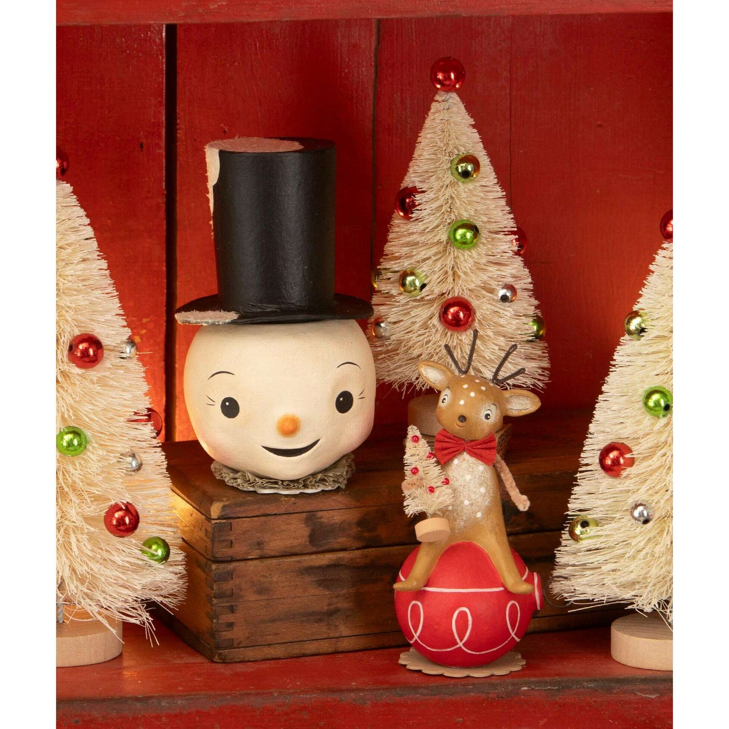 Mr. Snowman Container | Christmas Decor | Bethany Lowe