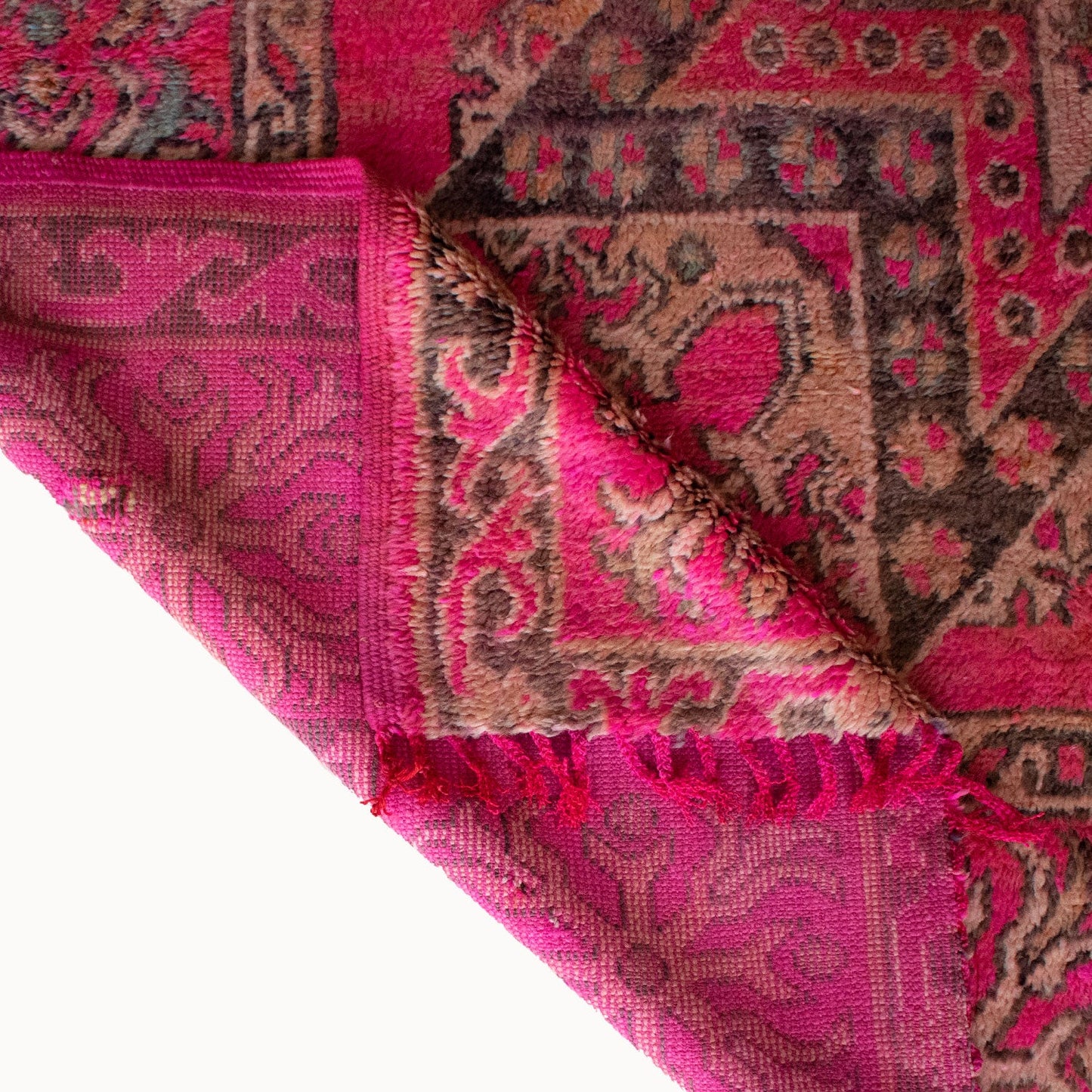 Cher Vintage Moroccan Large Area Rug | 7' x 14’4”