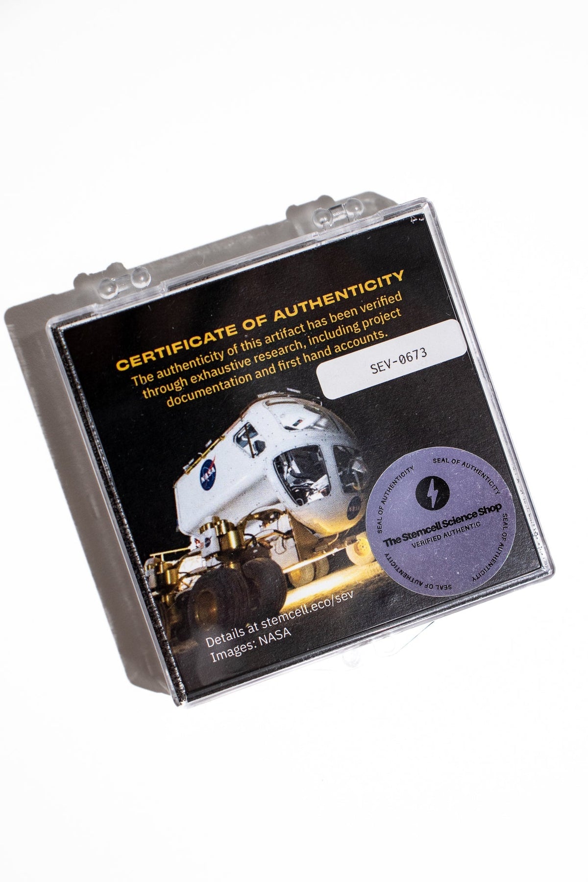 NASA Chariot Rover Prototype Fragment | Verified Authentic Space Artifact