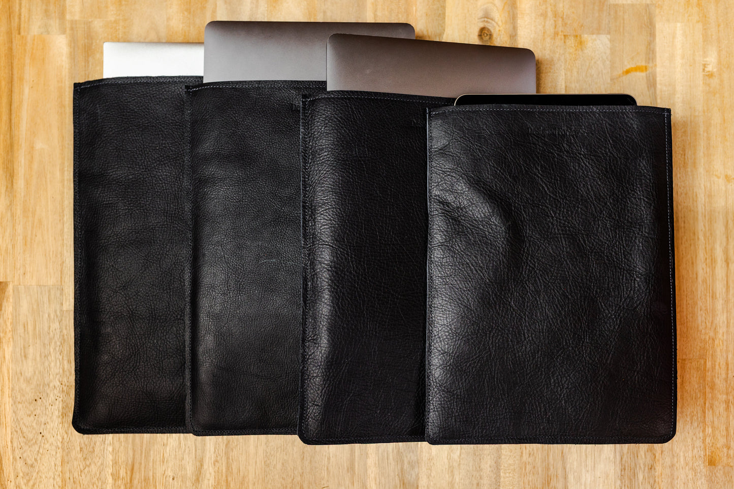 The Nomad Leather Laptop Sleeve
