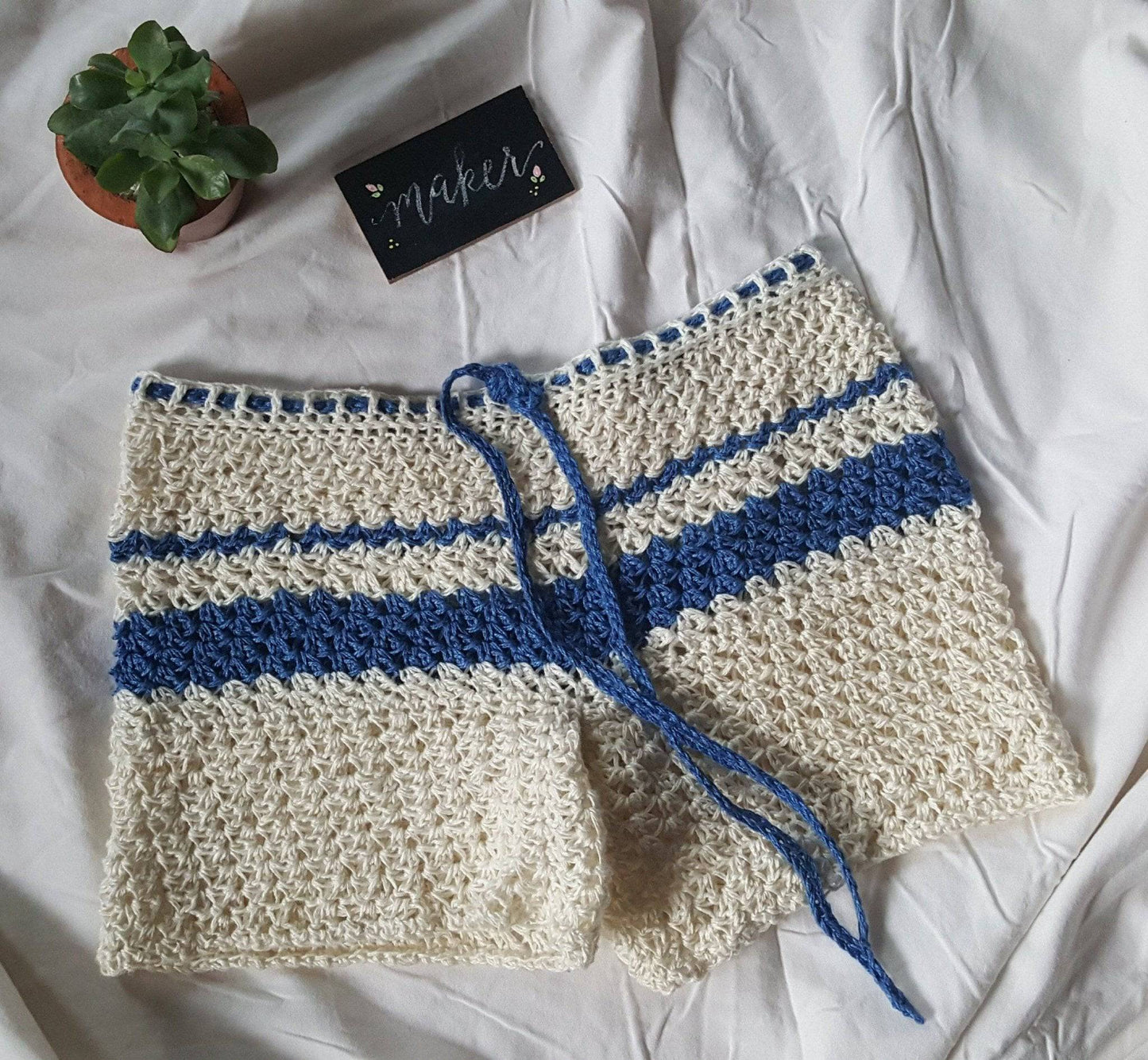 Oasis Shorts Crochet Pattern