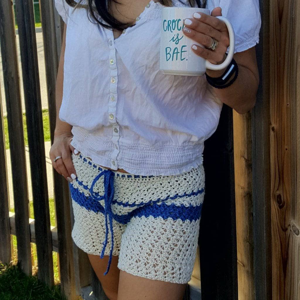 Oasis Shorts Crochet Pattern