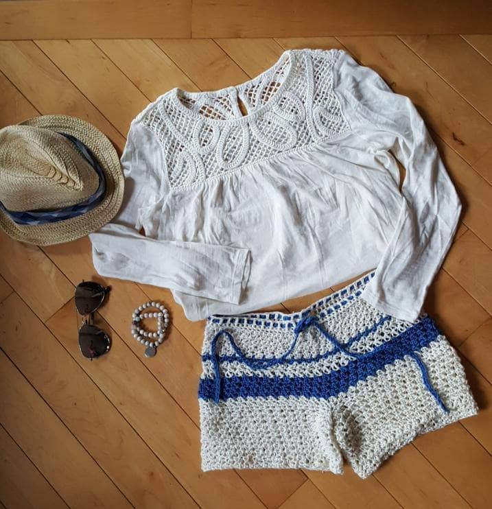 Oasis Shorts Crochet Pattern