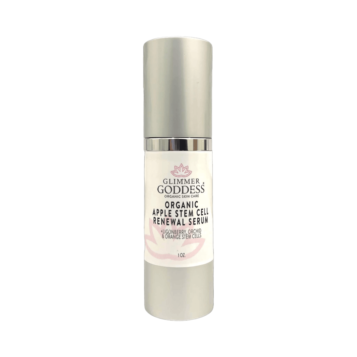 Organic Apple Stem Cell Serum with Lingonberry, Orchid and Orange by Glimmer Goddess