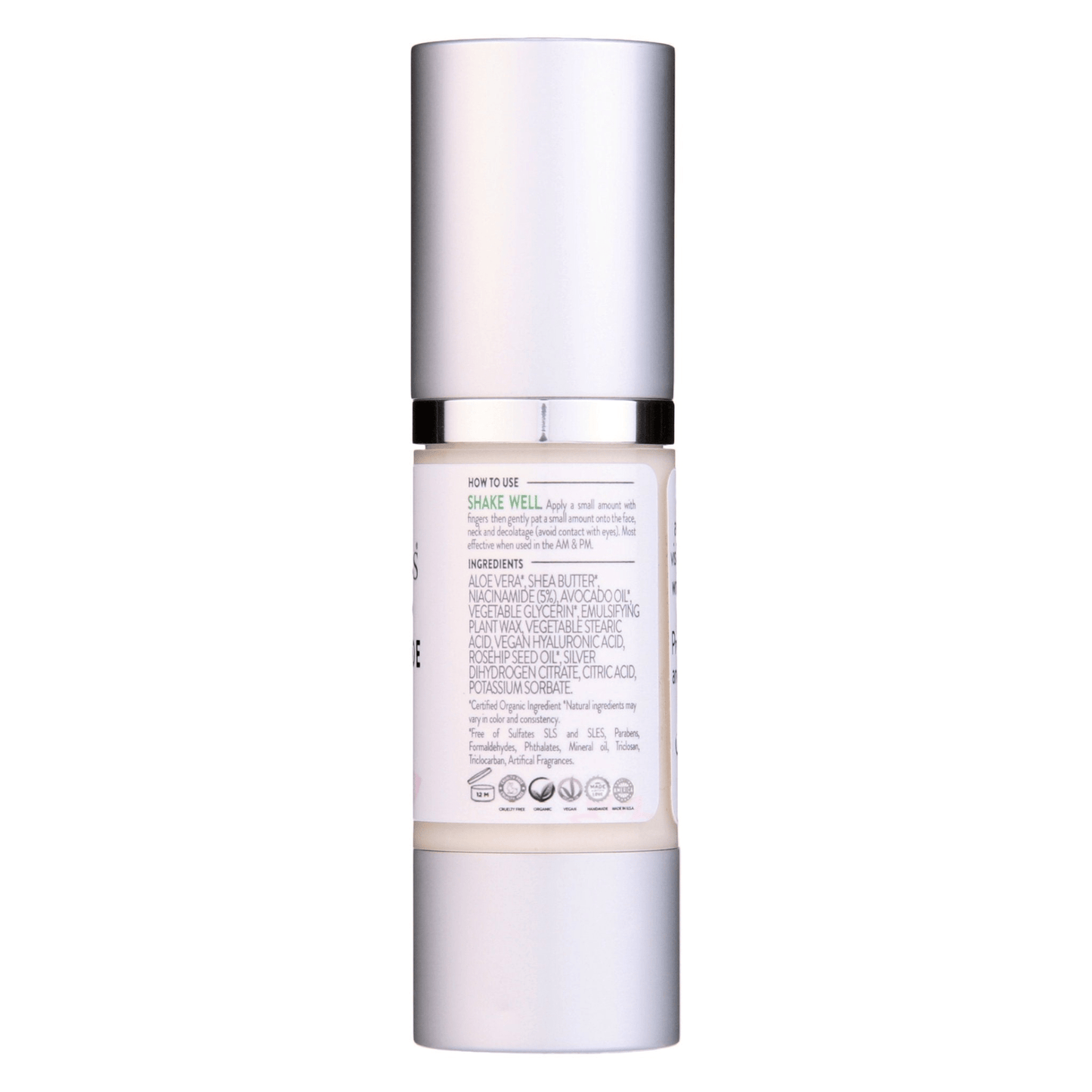 Organic Niacinamide Serum 5% by Glimmer Goddess | Pore-Refining, Smoothing - Osadia Concept Store