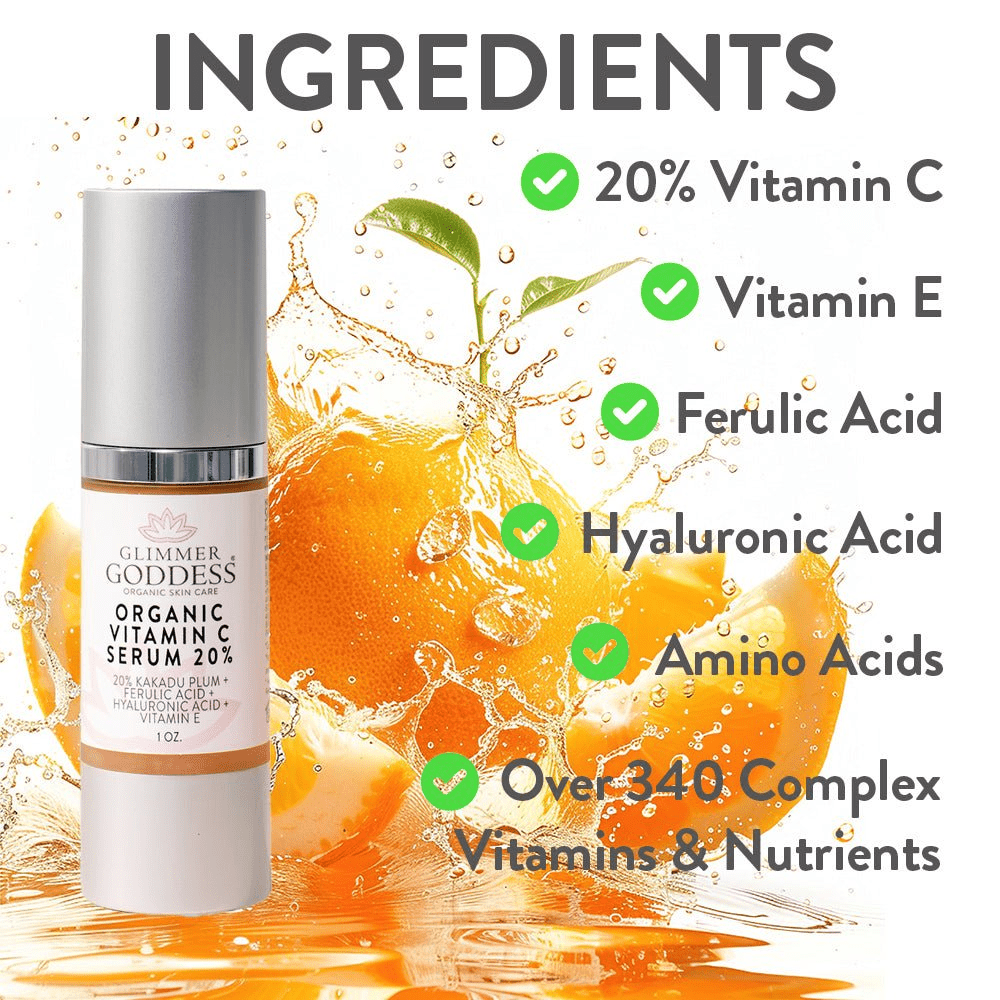 Brightening Vitamin C Serum 20% for Dark Spots | Firm & Glow - Osadia Concept Store