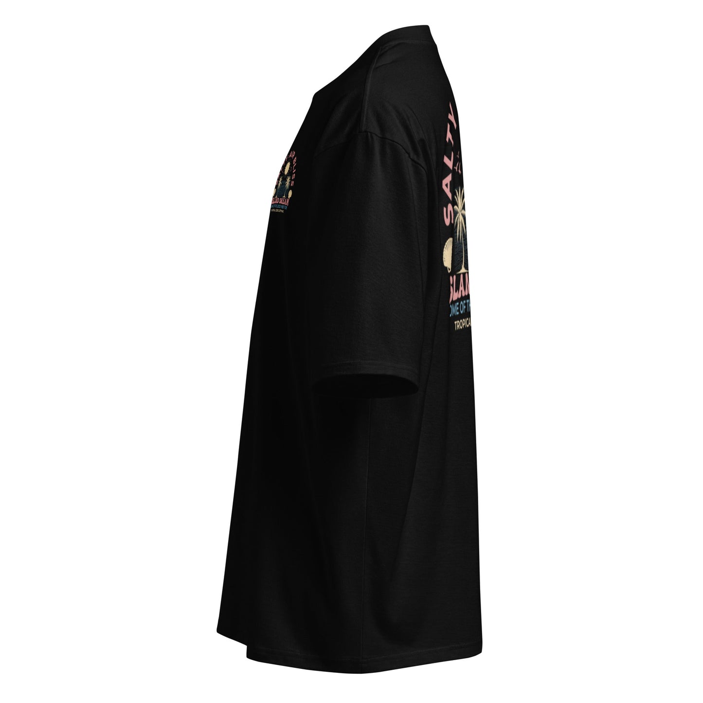 Salty Air Bliss Oversized Heavyweight T-Shirt – Premium Island-Inspired Streetwear Essential