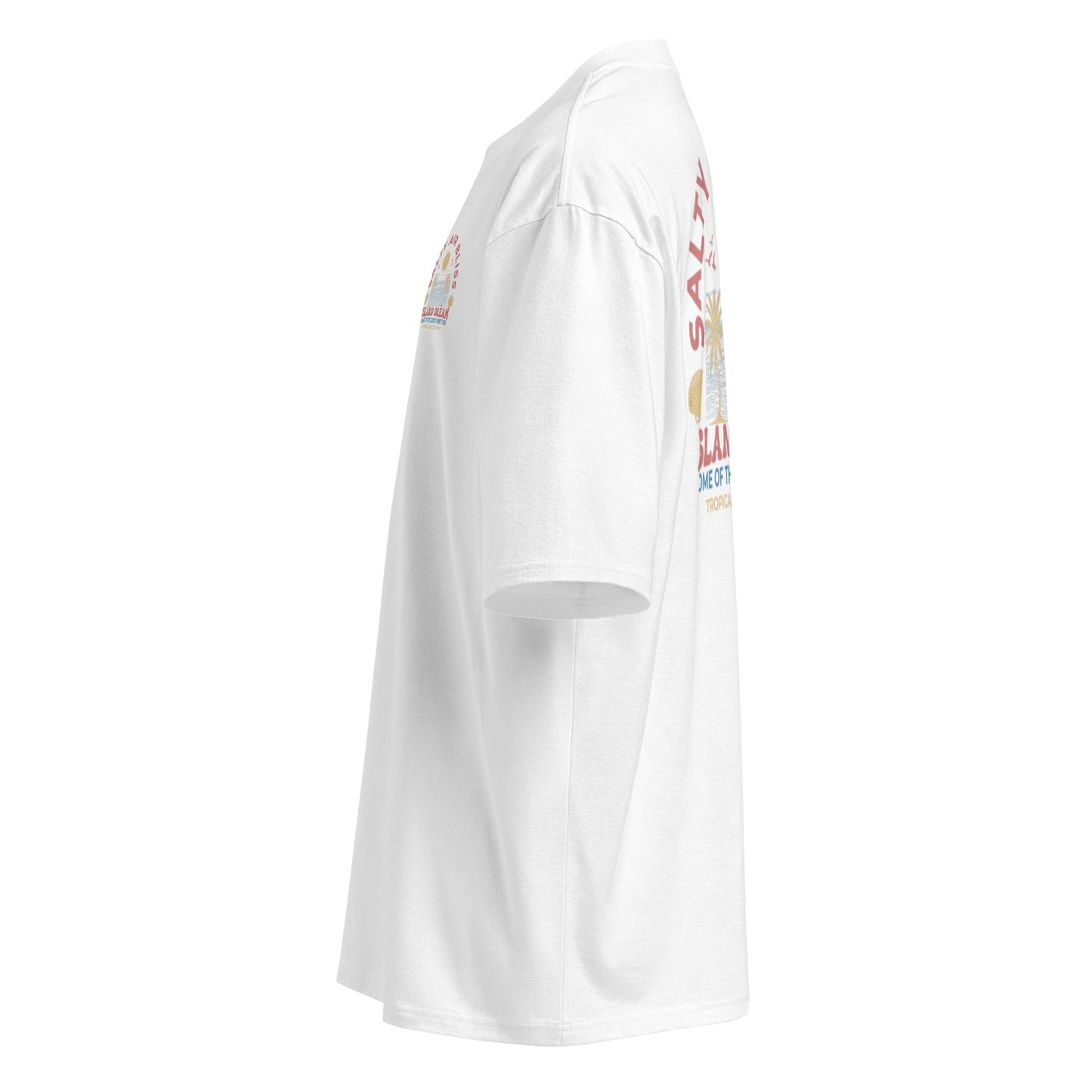 Salty Air Bliss Oversized Heavyweight T-Shirt – Premium Island-Inspired Streetwear Essential