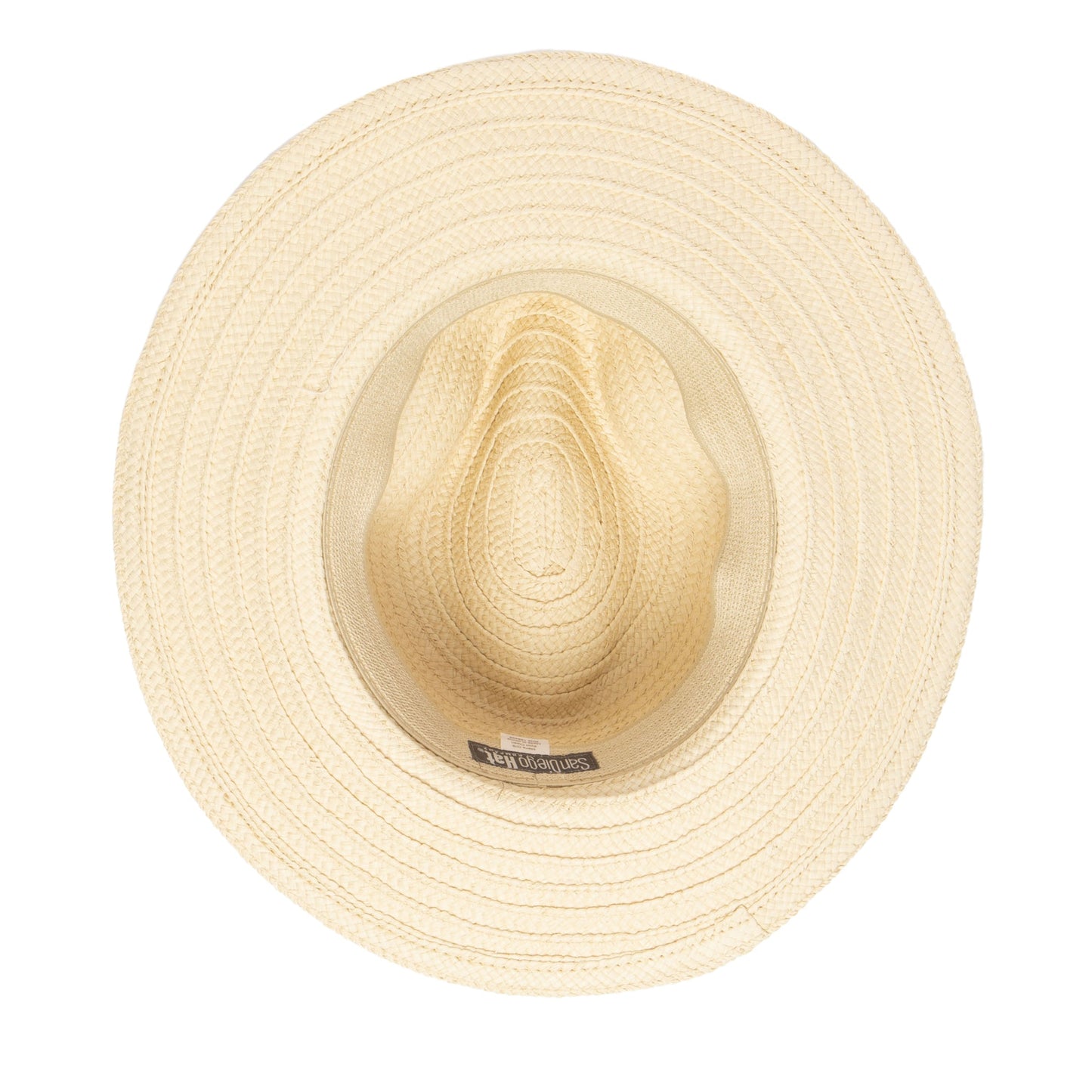 Men's Panama With Layered Webbing & Faux Leather Trim