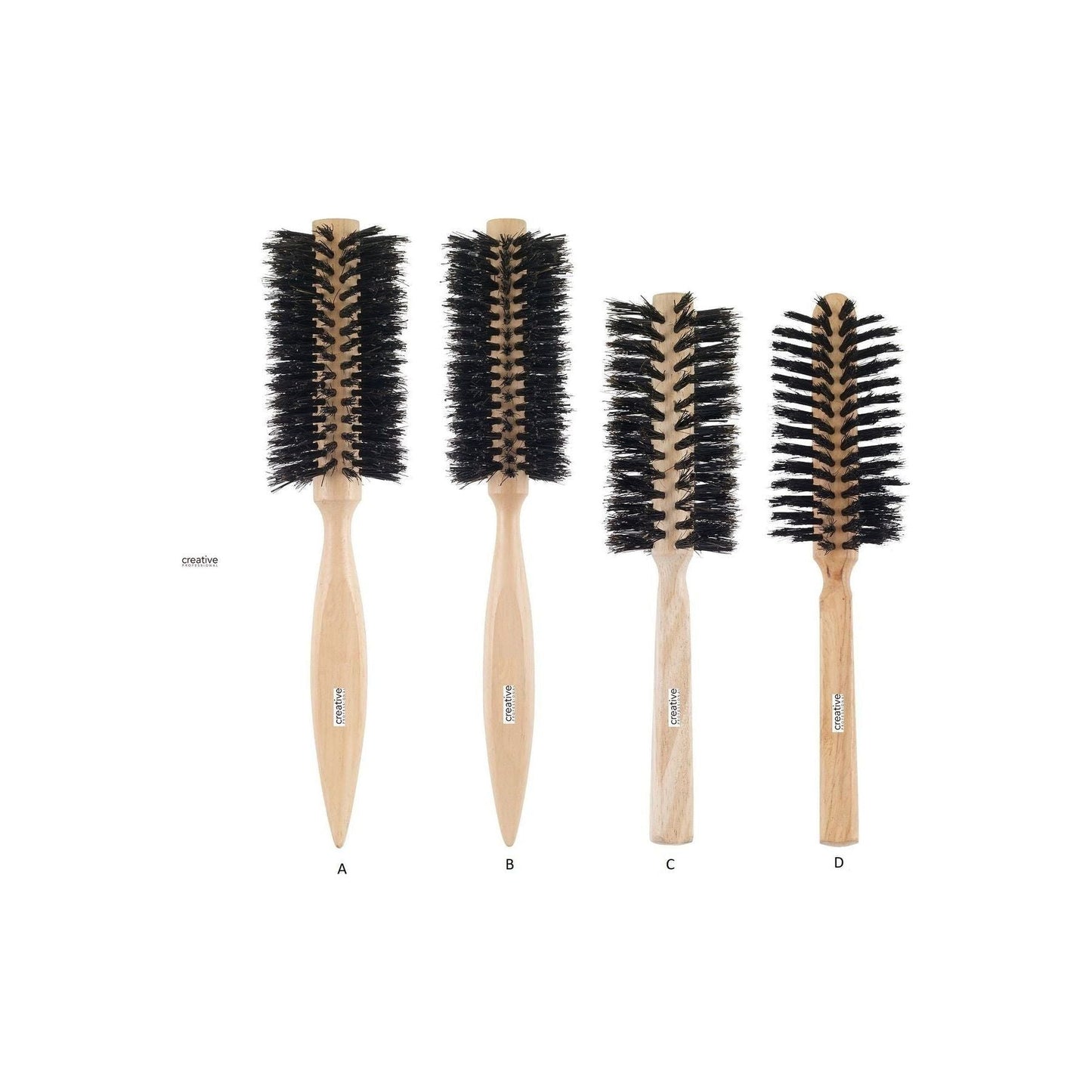 Creative beach wood natural bristle range