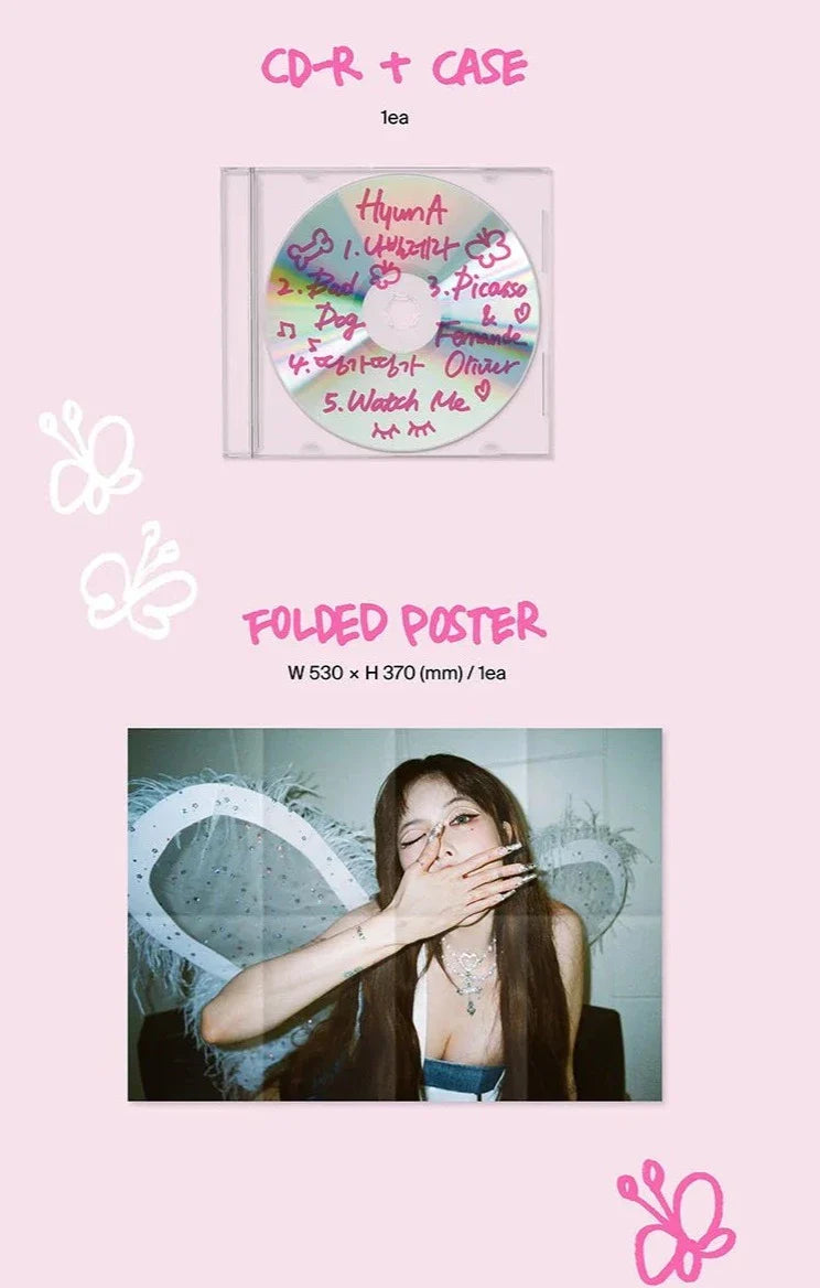 Hyuna 8th Mini Album - ë‚˜ë¹Œë ˆë¼