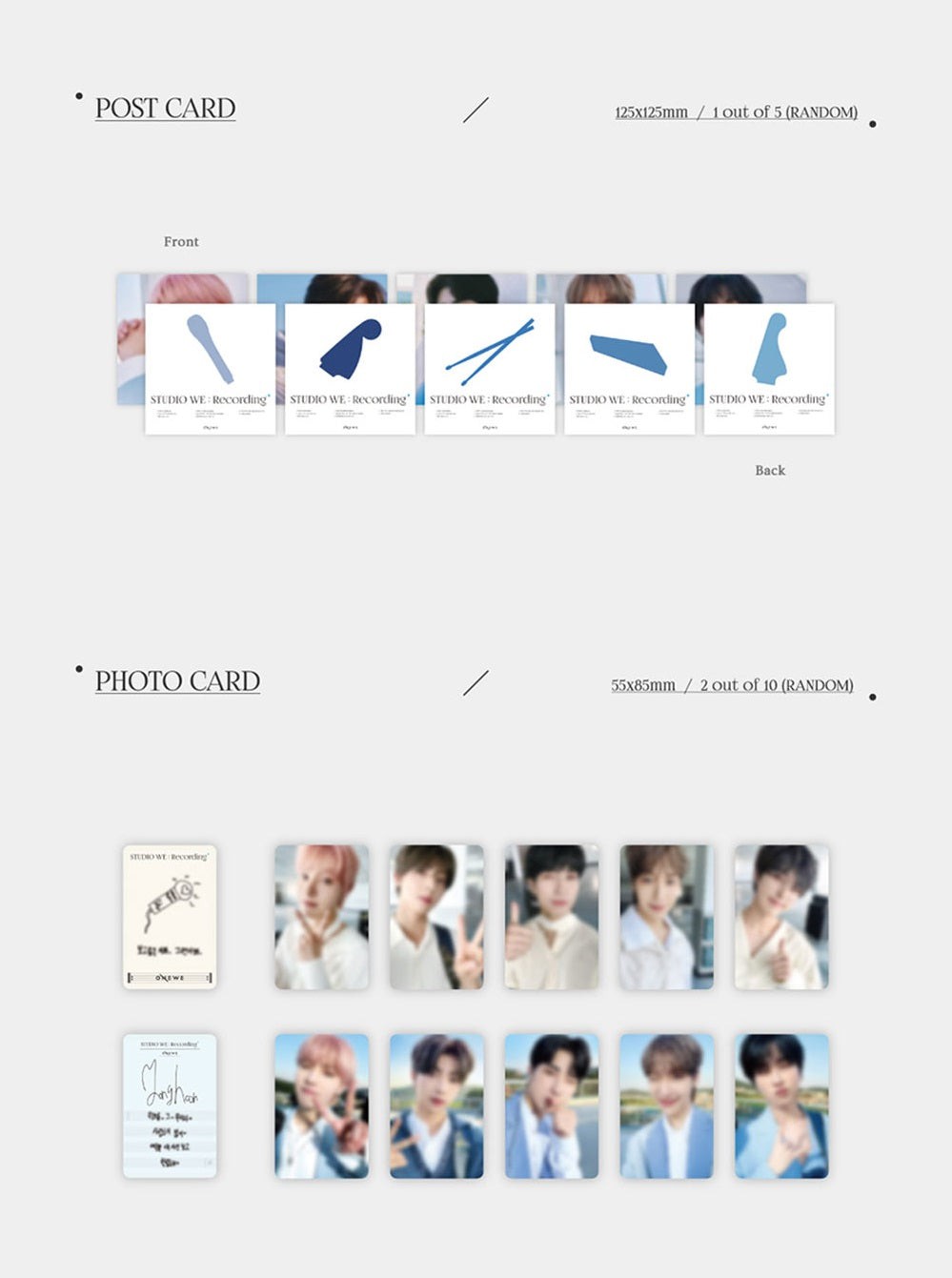 Onewe 3rd Demo Album - Studio We : Recording #3