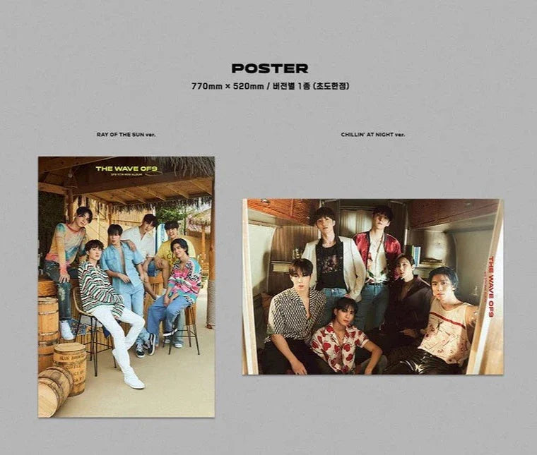 SF9 11th Mini Album - The Wave Of9