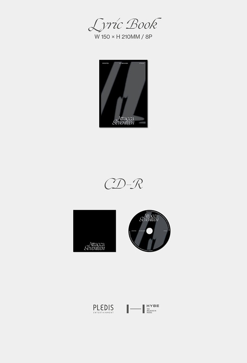 Seventeen - 9th Mini Album Attacca - Carat Version