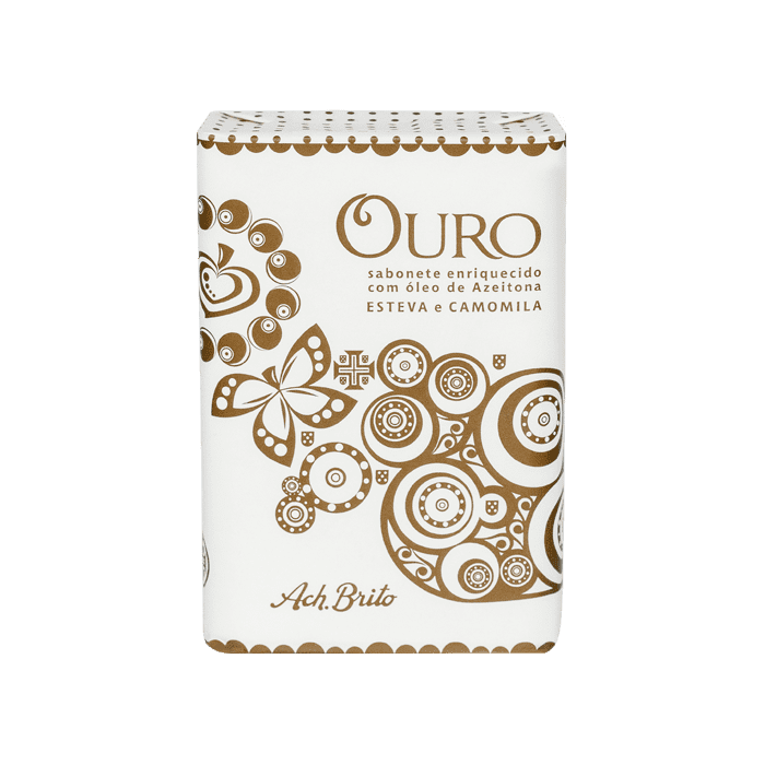 Ach Brito Ouro Gum Rockrose and Chamomile Bar Soap 75g