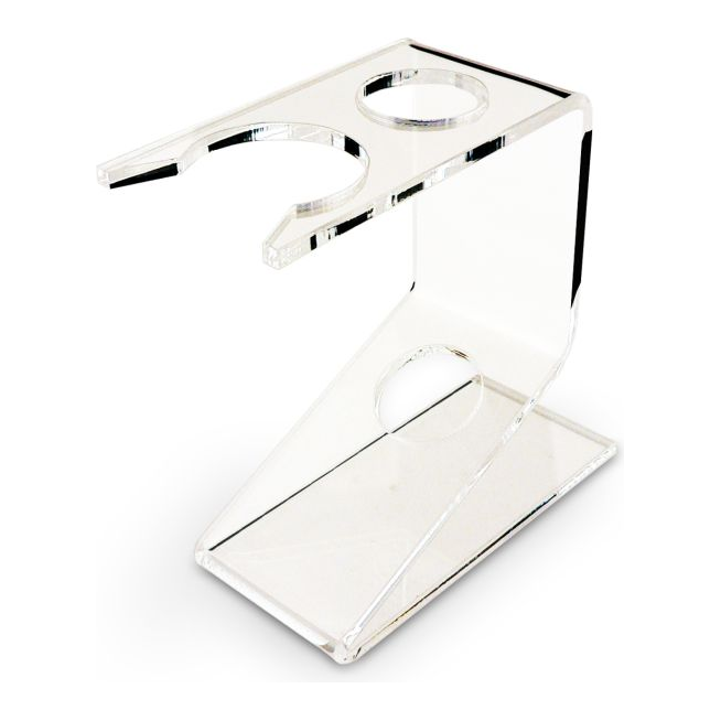 Semogue 0040 Clear Acrylic Shaving Brush Stand
